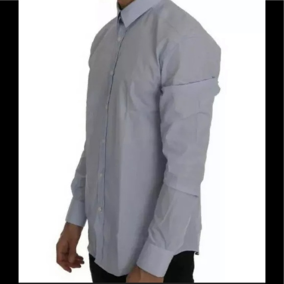 Versace Collection Shirt Cotton Sz L - Picture 6 of 9